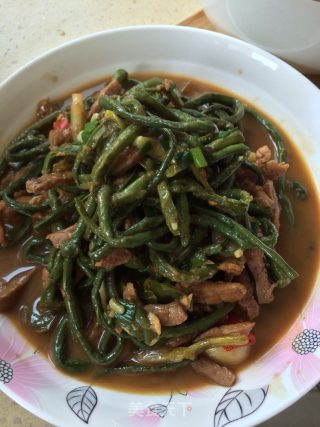 肉焖豆角的做法步骤：13