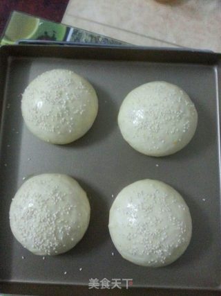 培根火腿芝士汉堡的做法步骤：4