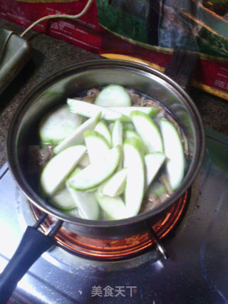 丝瓜豆腐汤的做法步骤：5