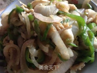 洋葱炒兔肉的做法步骤：4