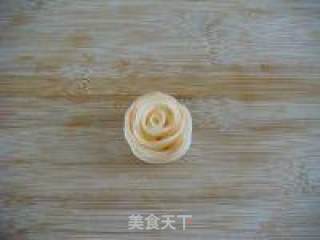 七夕苹果玫瑰花的做法步骤：13