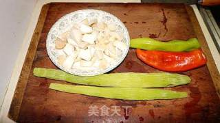 蚝油青笋杏鲍菇的做法步骤：1