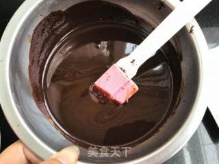 DIY~黑巧克力的做法步骤：7