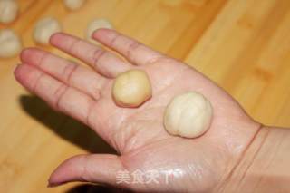 甜蜜七夕——酥皮红豆（绿豆）饼的做法步骤：6
