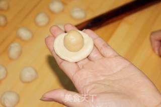甜蜜七夕——酥皮红豆（绿豆）饼的做法步骤：7