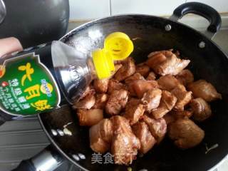 豆角红焖肉的做法步骤：5