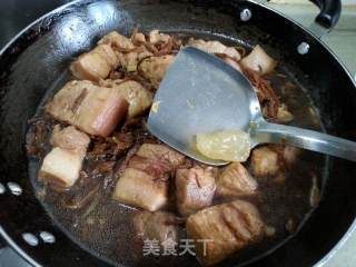 豆角红焖肉的做法步骤：8