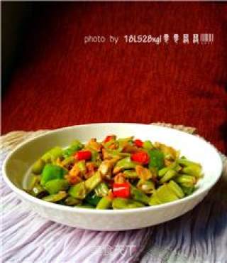 饭扫光：萝卜干炒四季豆的做法步骤：11