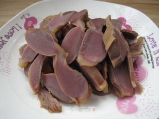 凉拌鸭胗的做法步骤：7