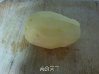 炸土豆条的做法步骤：1