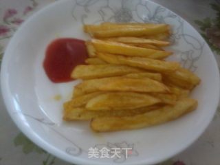 炸土豆条的做法步骤：7
