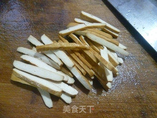 香干炒空心菜的做法步骤：4