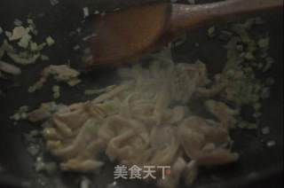 鸡肉炒西瓜皮的做法步骤：4