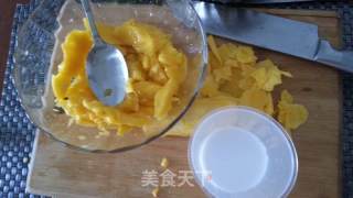 芒果椰味冰沙~西餐季2的做法步骤：1