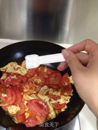 西红柿炒蛋的做法步骤：10
