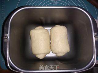 面包机版全麦吐司的做法步骤：8