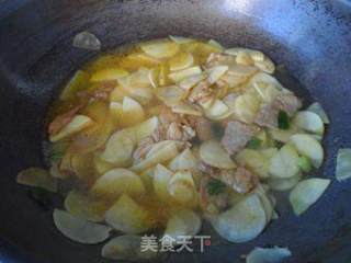东北家常菜——西红柿尖椒土豆片的做法步骤：7