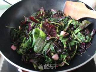 苋菜汤面的做法步骤：4