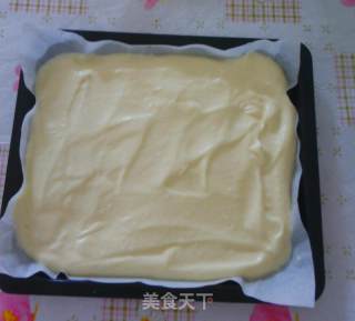 芒果蛋糕卷的做法步骤：8