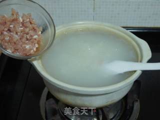 蔬菜肉丝粥的做法步骤：6