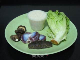 海参香菇粥的做法步骤：1
