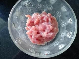 青菜肉丝炒面的做法步骤：2
