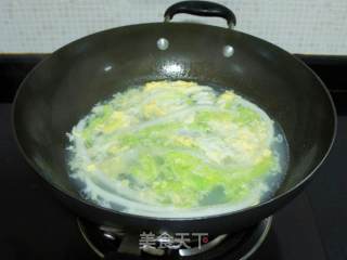 白菜鸡蛋汤的做法步骤：4