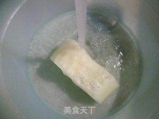 榨菜肉丝冬瓜汤的做法步骤：2