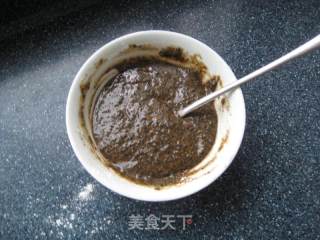 黑芝麻馅全麦面包的做法步骤：8