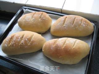 黑芝麻馅全麦面包的做法步骤：16