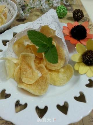 自制香酥薯片的做法步骤：14