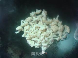 肉末花菜的做法步骤：3