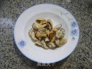 青菜淡菜鸡蛋汤的做法步骤：4