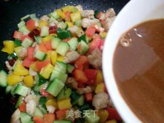 家常宫保鸡丁的做法步骤：7