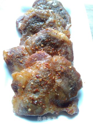 梅花烤肉的做法步骤：1