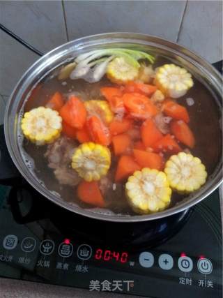南瓜排骨汤的做法步骤：6