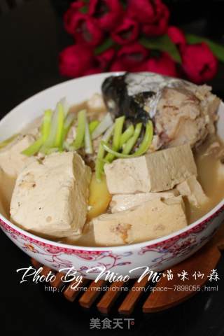 鱼头豆腐汤的做法步骤：6