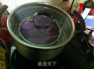 紫薯泥的做法步骤：2