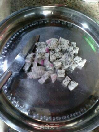 火龙果布丁的做法步骤：4
