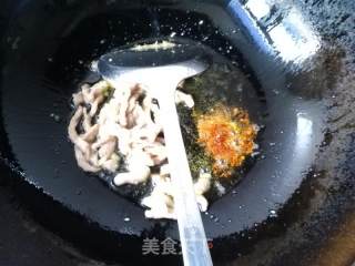 青菜肉丝炒面的做法步骤：7