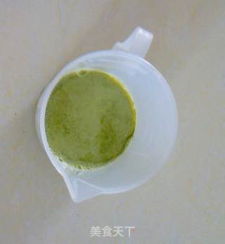 蒸抹茶布丁的做法步骤：6