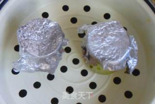 蒸抹茶布丁的做法步骤：7