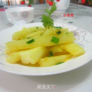 油咖喱焖淮山的做法步骤：13