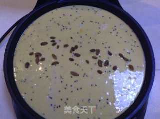 芝麻葡萄干蛋卷的做法步骤：6