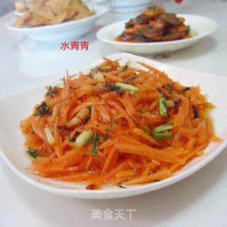葱油红萝卜丝的做法步骤：12