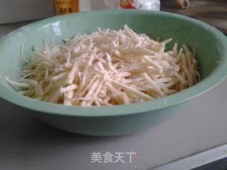 陕北名小吃：洋芋擦擦的做法步骤：6