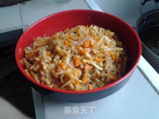 陕北名小吃：洋芋擦擦的做法步骤：10