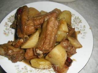 土豆烧排骨的做法步骤：5