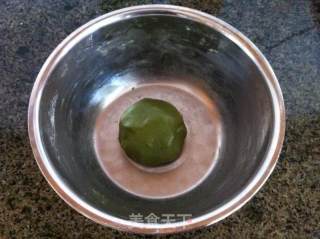 抹茶螺旋酥球的做法步骤：5