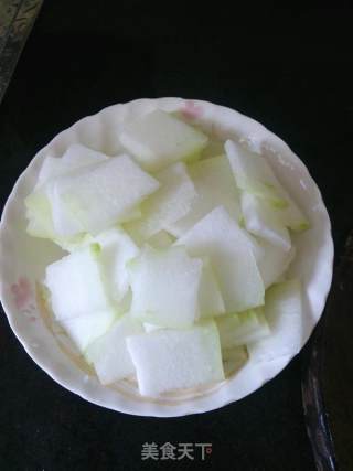 肉末烧冬瓜的做法